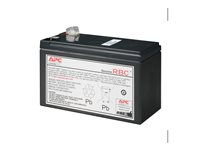 APC Replacement Battery Cartridge #164 - UPS-batteri - 1 x batteri - blysyre - 128 Wh - svart - for Back-UPS Pro BR900MI APCRBC164