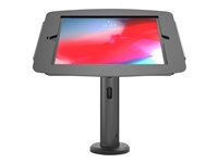 Compulocks iPad Pro 11" (1-4th Gen) Space Enclosure Tilting Stand 8" - Monteringssett (hus, stangstativ) - for nettbrett - høyverdig aluminium - svart - skjermstørrelse: 11" - for Apple 11-inch iPad Pro (1. generasjon, 2. generasjon, 3. generasjon, 4. generasjon) TCDP01211SENB