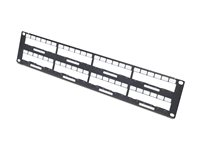 APC Data Distribution 2U Panel - Hus for patchpanel - 2U - for P/N: SMTL1000RMI2UC, SMX1000C, SMX1500RM2UC, SMX1500RM2UCNC, SMX750C, SMX750CNC AR8452