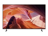 Sony Bravia Professional Displays FWD-55X80L - 55" Diagonalklasse (54.6" synlig) - X80L Series LED-bakgrunnsbelyst LCD-skjerm - med TV-kanalvelger - intelligent skilting - Smart TV - Google TV - 4K UHD (2160p) 3840 x 2160 - HDR - rammeblinking, Direct LED - svart FWD-55X80L