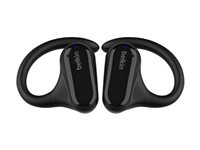 Belkin SoundForm ClearFit - True wireless-hodetelefoner med mikrofon - åpent øre - over-øret-montering - Bluetooth - svart AUC013CTBK