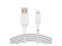 Belkin BOOST CHARGE - Lightning-kabel - Lightning hann til USB hann - 2 m - hvit CAA002BT2MWH