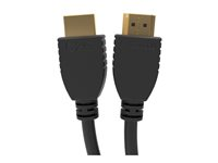 C2G - High Speed - HDMI-kabel med Ethernet - HDMI hann til HDMI hann - 6 m - skjermet - svart - toretnings, 4 K 60 Hz (4096 x 2160) støtte C2G50647