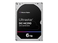 WD Ultrastar DC HC310 HUS726T6TALE6L4 - Harddisk - 6 TB - intern - 3.5" - SATA 6Gb/s - 7200 rpm - buffer: 256 MB 0B36039