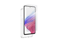 iFrogz Defence - Baksidedeksel for mobiltelefon - krystallklar - med Skjermbeskytter i herdet glass - for Samsung Galaxy A53 5G 302009460