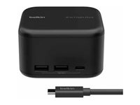 Belkin CONNECT 6-in-1 Core GaN - Dokkingstasjon - USB-C - HDMI - 1GbE - 130 watt INC018VFBK