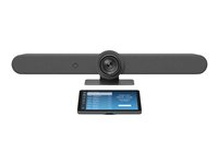 Logitech - Videokonferansesett (Logitech Tap IP, Logitech Rally Bar) - Certified for Zoom Rooms, Certified for Microsoft Teams Rooms, RingCentral Certified, Tencent Meeting Certified - grafitt 991-000422