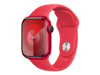 Apple - Bånd for smart armbåndsur - 41 mm - M/L-størrelse - produkt (RØD) MT323ZM/A