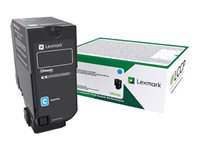 Lexmark - Høy ytelse - cyan - original - tonerpatron LCCP, LRP - for Lexmark CS725de, CS725dte 74C2HC0