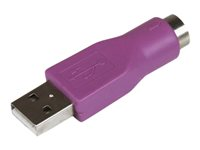 StarTech.com Replacement PS/2 Keyboard to USB Adapter - F/M - Keyboard adapter - PS/2 (F) to USB (M) - GC46MFKEY - Tastaturadapter - PS/2 (hunn) til USB (hann) GC46MFKEY