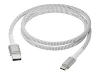 dbramante1928 re-charge - USB-kabel - USB (hann) til 24 pin USB-C (hann) - 1.2 m - opptil 36 W kraftoverføring, flettet kabel CB12ACGR7114