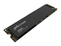 Micron 3400 - SSD - kryptert - 1 TB - intern - M.2 2280 - PCIe 4.0 (NVMe) - 256-bit AES MTFDKBA1T0TFH-1BC1AABYYR