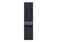 Apple - Sløyfe for smart armbåndsur - 46mm - 145 - 220 mm - svart/blå MYJD3ZM/A