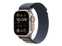 Apple - Sløyfe for smart armbåndsur - 49 mm - Liten størrelse - blå MT5J3ZM/A