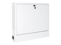 Multibrackets M Public Computer Security Cabinet I - Sikkerhetskabinett for Notebook - veggmonterbar, monterbar under skrivebord, gulvmonterbar - hvit 7350073731275