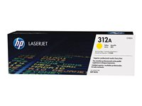 HP 312A - Gul - original - LaserJet - tonerpatron (CF382A) - for Color LaserJet Pro MFP M476dn, MFP M476dw, MFP M476nw CF382A