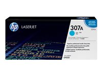 HP 307A - Cyan - original - LaserJet - tonerpatron (CE741A) - for Color LaserJet Professional CP5225, CP5225dn, CP5225n CE741A