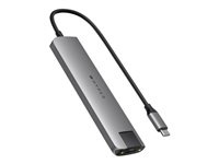 HyperDrive 7-in-1 - Dokkingstasjon - USB-C 3.1 Gen 2 - HDMI - 1GbE HD22H