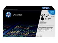 HP 645A - Svart - original - LaserJet - tonerpatron (C9730A) - for Color LaserJet 5500, 5550 C9730A