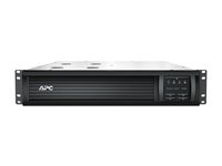 APC Smart-UPS 1500VA LCD RM - UPS (kan monteres i rack) - AC 230 V - 1000 watt - 1500 VA - Ethernet, RS-232, USB - utgangskontakter: 4 - 2U - svart - med APC UPS Network Management Card - for P/N: AR4018SPX432, AR4024SP, AR4024SPX429, AR4024SPX431, AR4024SPX432, NBWL0356A SMT1500RMI2UNC