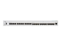 Cisco Business 350 Series CBS350-24XTS - Switch - L3 - Styrt - 12 x 10GBase-T + 12 x 10 Gigabit SFP+ - rackmonterbar CBS350-24XTS-EU