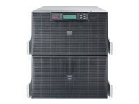 APC Smart-UPS RT - UPS (kan monteres i rack) - AC 220/230/240 V - 12 kW - 15000 VA - 3-fasers / 1-fases - Ethernet 10/100, RS-232 - utgangskontakter: 10 - 12U - svart - for P/N: AR2487G, AR3105W, AR3140G, AR3155W, AR3305W, AR3340G, AR3355SP, AR3355W, NBWL0356A SURT15KRMXLI