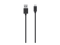 Belkin MIXIT - USB-kabel - Micro-USB type B (hann) til USB (hann) - USB 2.0 - 3 m - svart F2CU012BT3M-BLK