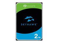 Seagate SkyHawk ST2000VX017 - Harddisk - 2 TB - intern - 3.5" - SATA 6Gb/s - buffer: 256 MB - med 3-års Seagate Rescue Data Recovery ST2000VX017