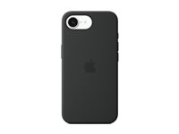 Apple - Baksidedeksel for mobiltelefon - silikon - svart - for iPhone 16e MD3N4ZM/A