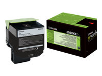 Lexmark - Svart - original - tonerpatron - for Lexmark CX510de, CX510de Statoil, CX510dhe, CX510dthe 80C2XKE