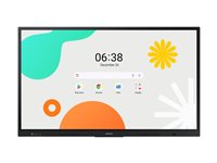 Samsung Interactive Display WA86F - 86" Diagonalklasse WAF Series LED-bakgrunnsbelyst LCD-skjerm - utdanning / næringsliv - med pekeskjerm (multiberørings) - Android - 4K UHD (2160p) 3840 x 2160 - svart LH86WAFWLGCXEN