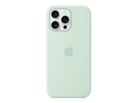 Apple - Baksidedeksel for mobiltelefon - MagSafe-samsvar - silikon - akvamarin - for iPhone 16 Pro Max MDGY4ZM/A