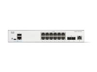 Cisco Catalyst 1300-12XT-2X - Switch - L3 - smart - 12 x 10GBase-T + 2 x 10 Gigabit SFP+ - rackmonterbar C1300-12XT-2X