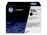 CE255X-PROMOKIT inneholder 2 stkCE255XHP LaserJet Smart print cartridge, black (12,500 pages)HP LaserJet P3015-series CE255X-PROMOKIT