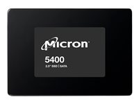 Micron 5400 MAX - SSD - Enterprise - kryptert - 960 GB - intern - 2.5" - SATA 6Gb/s - TCG Enterprise, Self-Encrypting Drive (SED) MTFDDAK960TGB-1BC16ABYYR