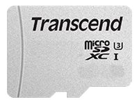 Transcend 300S - Flashminnekort - 64 GB - UHS-I U1 / Class10 - microSDXC TS64GUSD300S