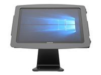 Compulocks Space 360 Surface Pro 7 / Galaxy TabPro S Counter Top Kiosk Black - Stativ - for nettbrett - låsbar - stål, høyverdig aluminium - svart - skranketopp - for Microsoft Surface Pro, Pro 3, Pro 4, Pro 6, Pro 7; Samsung Galaxy TabPro S 303B912SGEB