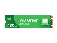 WD Green WDS480G3G0B-00BJF0 - SSD - 480 GB - intern - M.2 2280 - SATA 6Gb/s WDS480G3G0B-00BJF0