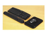 Kensington Sports Contour Gel Mouse Wrist Pad - Musematte med håndleddsstøtte - svart 57711