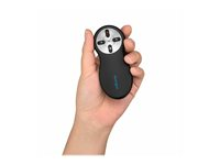 Kensington Si600 Wireless Presenter with Laser Pointer - Presentasjonsfjernstyring - 4 knapper - RF - svart 33374EU