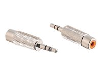 C2G - Audioadapter - mini-phone stereo 3.5 mm hann til RCA hunn 80463
