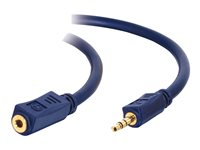 C2G Velocity - Lydforlengelseskabel - mini-phone stereo 3.5 mm hann til mini-phone stereo 3.5 mm hunn - 1 m - skjermet 80284