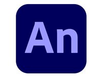 Adobe Animate CC for Enterprise - Subscription New - 1 bruker - mengde, STAT - nivå 4 (100+) - Win, Mac - Multi European Languages 65297895BC04B12