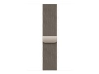 Apple - Sløyfe for smart armbåndsur - 46mm - S/M-størrelse - naturlig MC7J4ZM/A