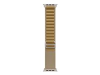 Apple - Sløyfe for smart armbåndsur - 49mm - Stor størrelse - gyllenbrun MXN33ZM/A