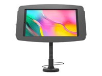 Compulocks Galaxy Tab A7 10.4" Space Enclosure Flex Arm Mount - Monteringssett (hus, fleksibel armmontering) - for nettbrett - låsbar - aluminumhus - svart - skjermstørrelse: 10.4" - skranketopp, veggmonterbar, overflatemonterbar - for Samsung Galaxy Tab A7 (10.4 tommer) 159B104GA7SB