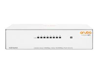 HPE Networking Instant On 1430 8G Switch - Switch - ikke-styrt - 8 x 10/100/1000 - stasjonær, veggmonterbar - BTO R8R45A#ABB