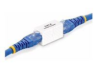 StarTech.com RJ45 Coupler, Inline Cat6 Coupler, Female to Female (F/F) T568 Connector, Unshielded Ethernet Cable Extension (IN-CAT6-COUPLER-U1) - Nettverkkopler - RJ-45 (hunn) til RJ-45 (hunn) - uskjermet - CAT 5/5e/6 - passiv - hvit IN-CAT6-COUPLER-U1