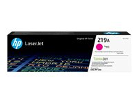 HP 219A - Magenta - original - LaserJet - tonerpatron (W2193A) - for P/N: 499Q6F#B19, 499Q7F#BAZ, 499Q8F#ABF, 499Q8F#B19, 499Q8F#BAZ, 499R0F#BAZ, 8D7L0A#BAZ W2193A