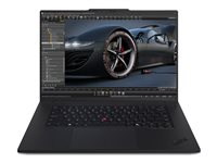 Lenovo ThinkPad P1 Gen 7 - AI Ready - 16" - Intel Core Ultra 9 - 185H - Intel Evo vPro Enterprise Platform - 64 GB RAM - 2 TB SSD - Nordisk 21KV0027MX